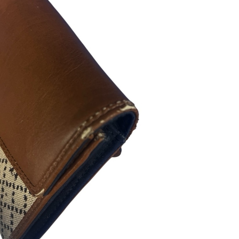 Tommy Hilfiger Brown and White Women's Clutch - Picture 4 of 8